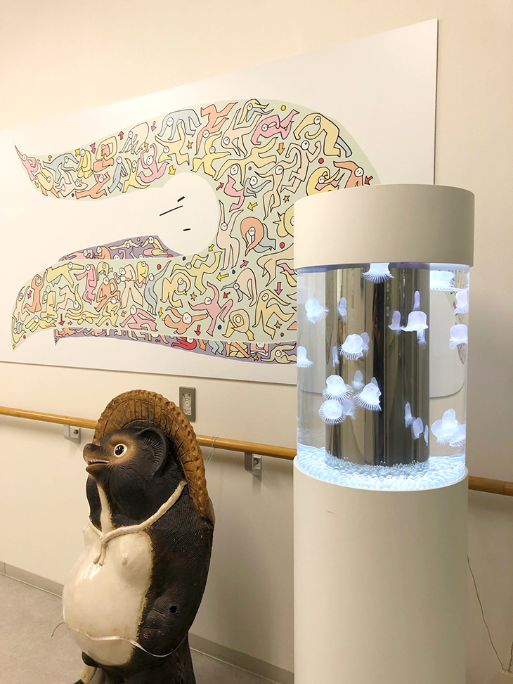 クラゲとたぬき